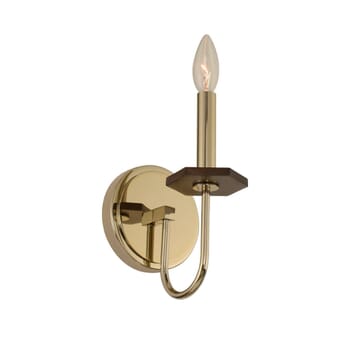 Kalco Lassen 12" Wall Sconce in Champagne Gold