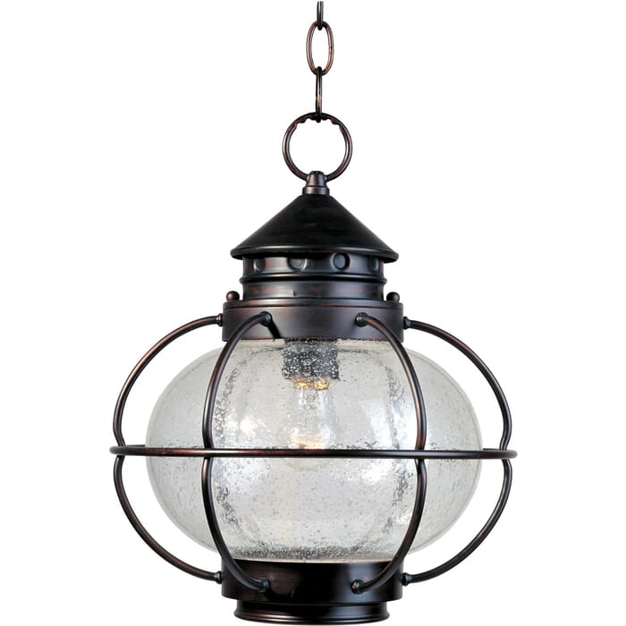Maxim Portsmouth Outdoor Hanging Light in Bronze Maxim Portsmouth Outdoor Hanging Light in Bronze