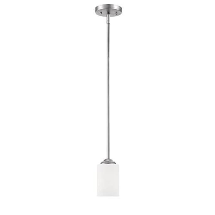 Millennium Lighting Mini-Pendant in Brushed Pewter Millennium Lighting Mini-Pendant in Brushed Pewter