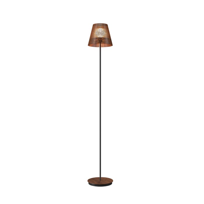Living Hinges 1-Light Floor Lamp in Imbuia Living Hinges 1-Light Floor Lamp in Imbuia
