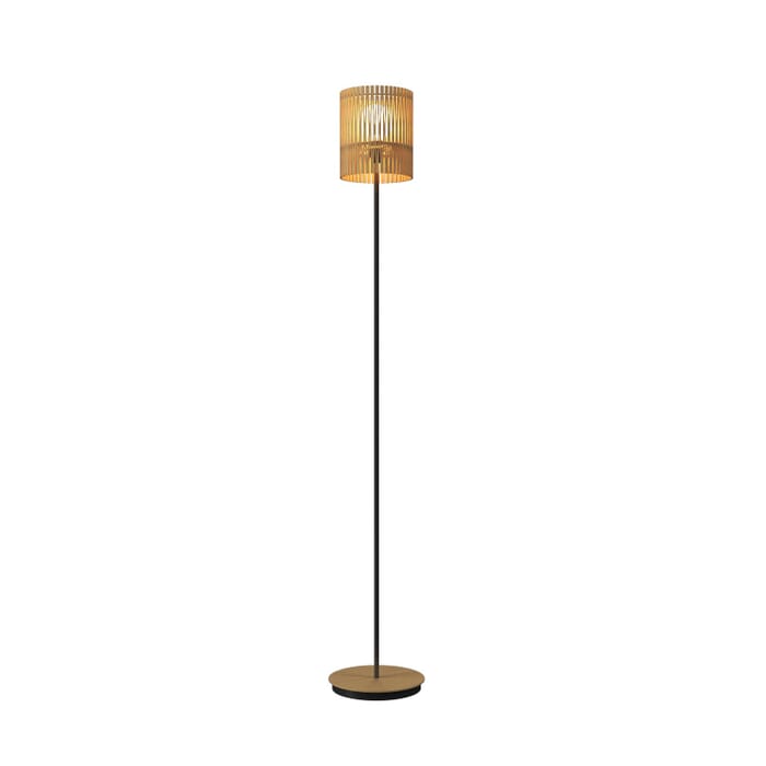Living Hinges 1-Light Floor Lamp in Maple Living Hinges 1-Light Floor Lamp in Maple