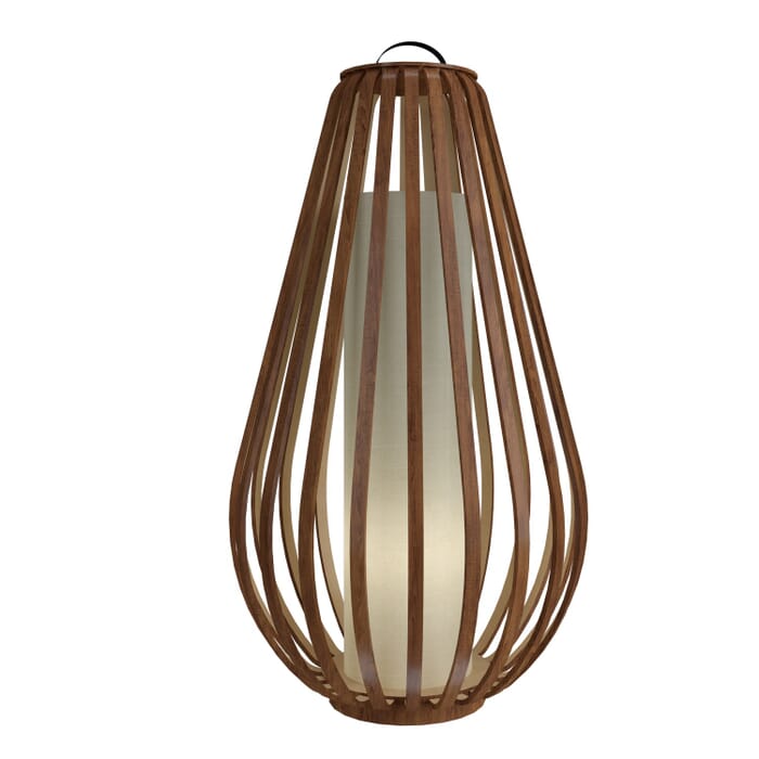 Balloon 1-Light Floor Lamp in Imbuia Balloon 1-Light Floor Lamp in Imbuia