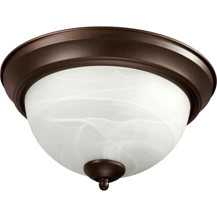 Quorum Quorum Home 3-Light 16" Ceiling Light in Oiled Bronze Quorum Quorum Home 3-Light 16" Ceiling Light in Oiled Bronze