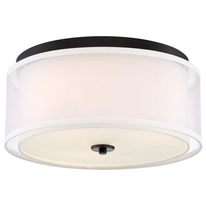 Minka Lavery Studio 5 3-Light Ceiling Light in Painted Bronze with Natural Brush Minka Lavery Studio 5 3-Light Ceiling Light in Painted Bronze with Natural Brush