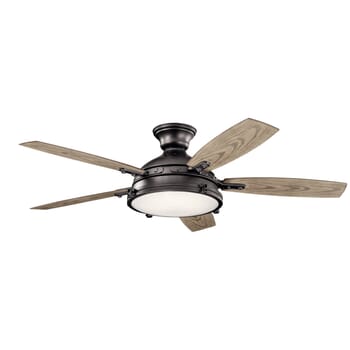 Kichler Lighting Hatteras Bay 52" Indoor Ceiling Fan in Anvil Iron