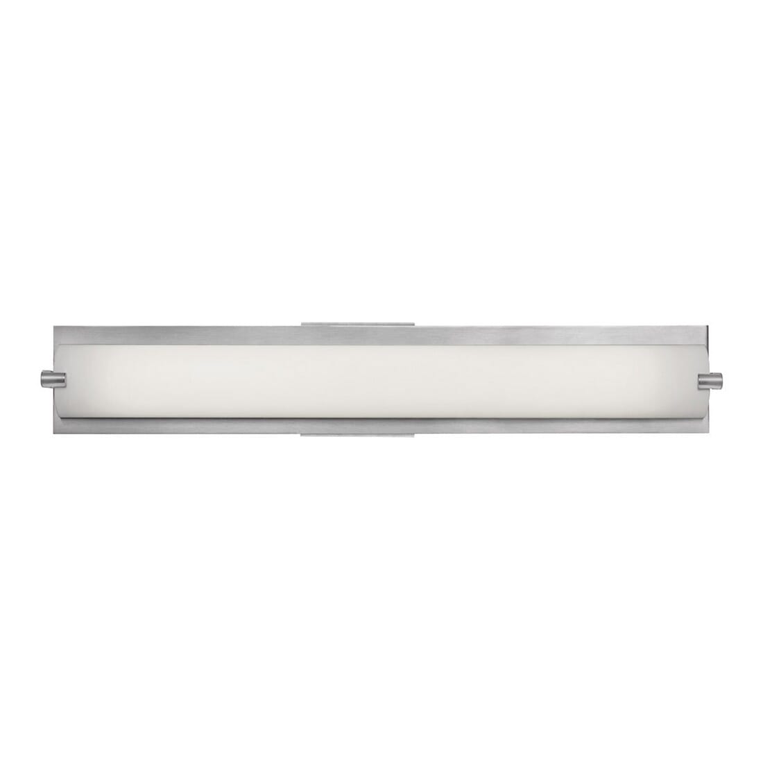 Access Geneva 24.5" Bathroom Vanity Light in Brushed Steel