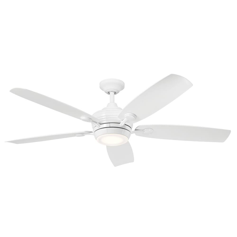 Kichler Lighting Tranquil 56" Outdoor Ceiling Fan in White