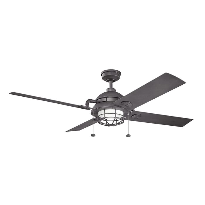 Kichler Lighting Maor 65" Ceiling Fan in Distressed Black Finish Kichler Lighting Maor 65" Ceiling Fan in Distressed Black Finish