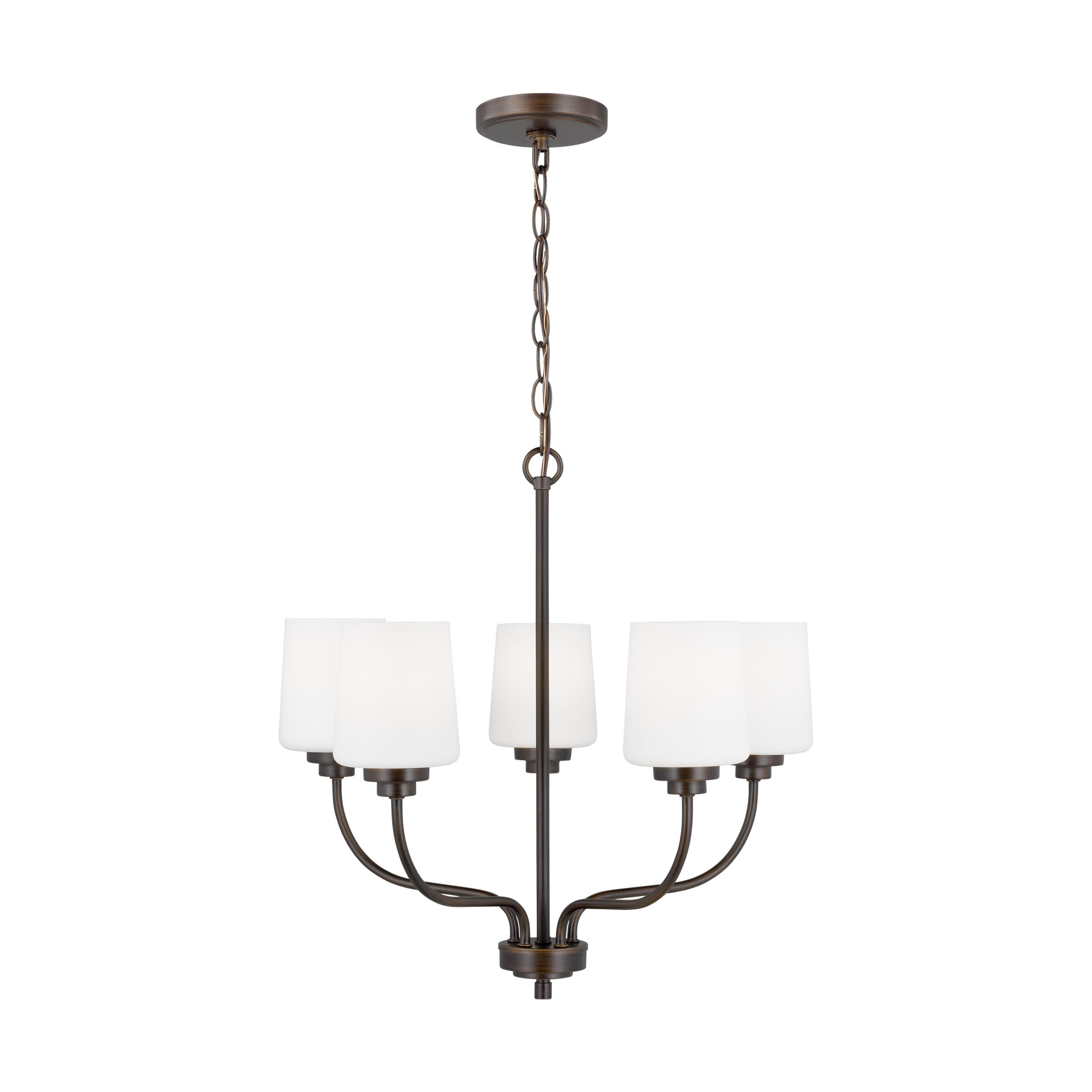 Windom 5-Light Traditional Chandelier in Bronze