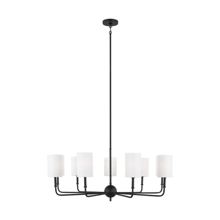 Foxdale 9-Light Chandelier in Midnight Black Foxdale 9-Light Chandelier in Midnight Black