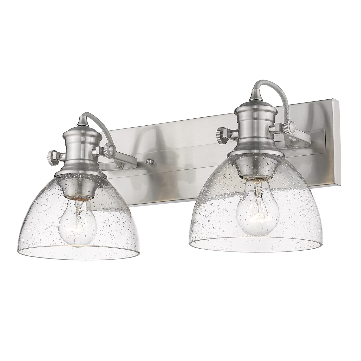 Golden Hines 2-Light Ceiling Light in Pewter