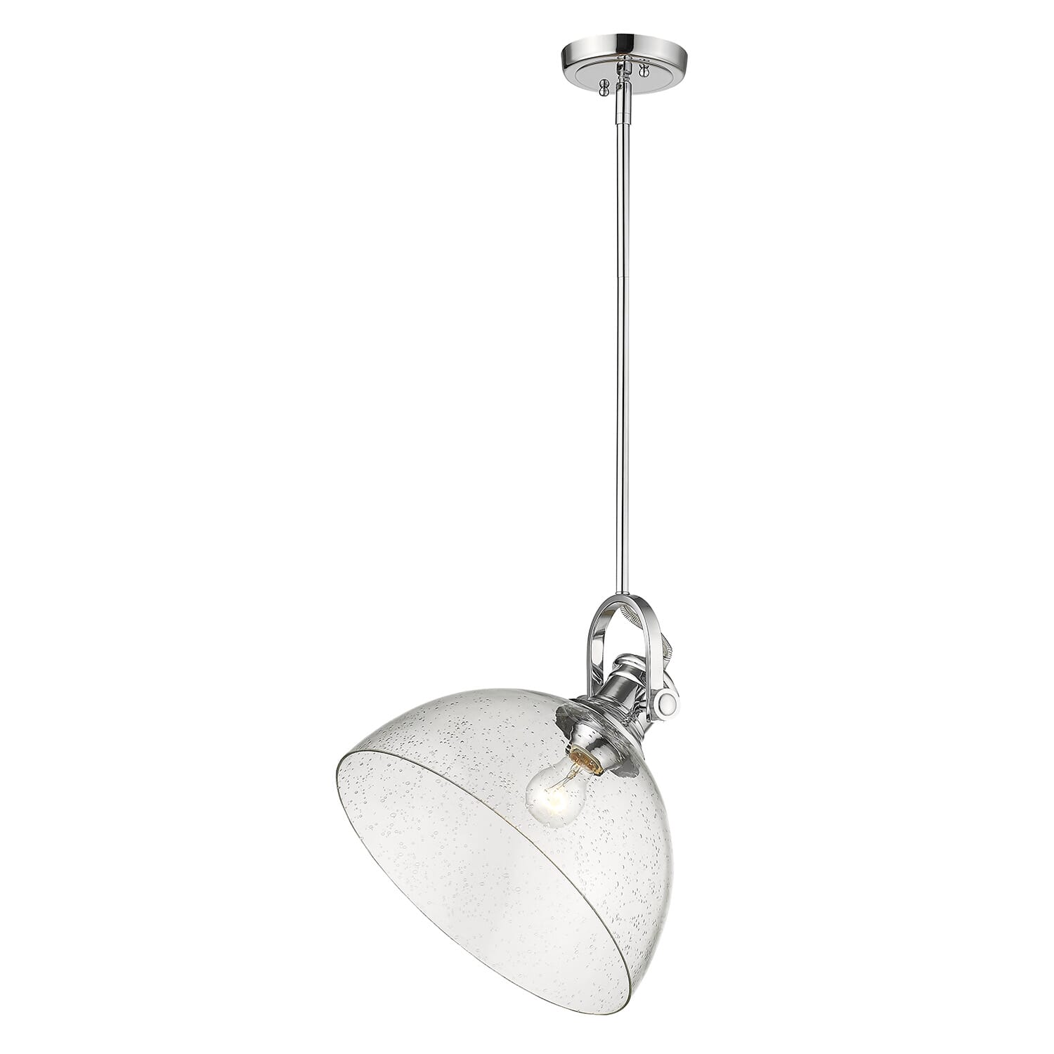 Golden Hines Pendant Light in Chrome