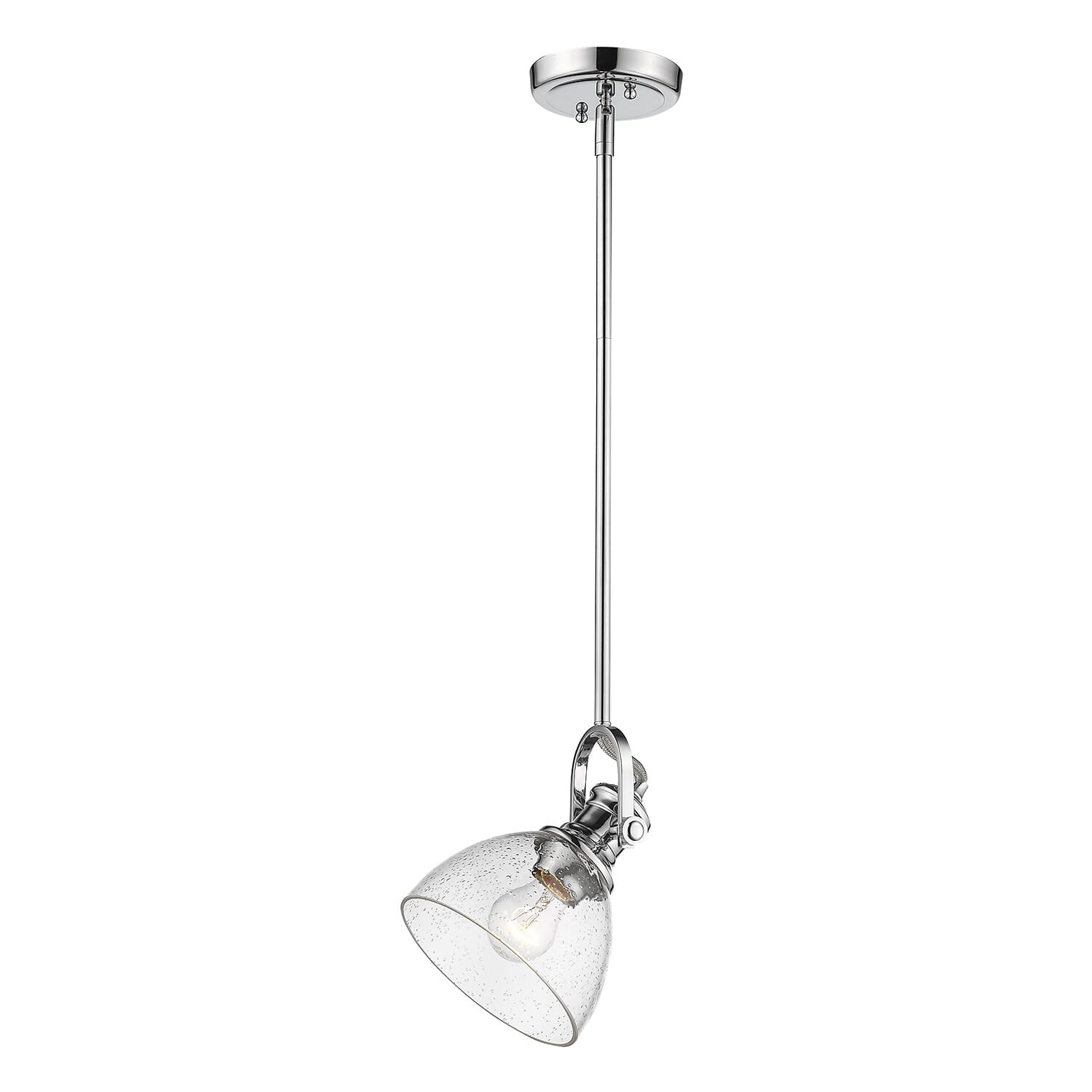 Golden Hines Mini Pendant in Chrome