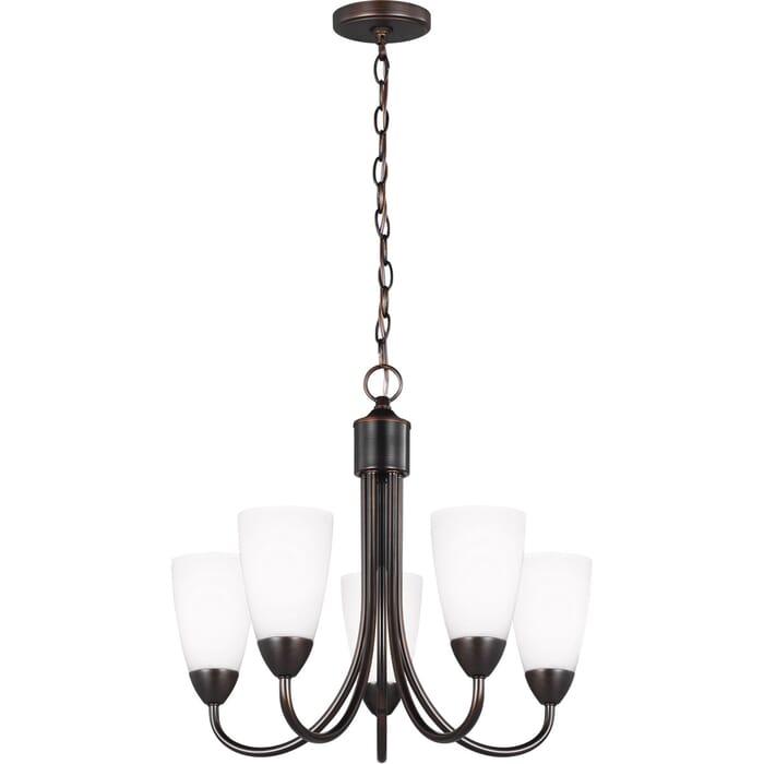 Sea Gull Seville 5-Light Chandelier in Bronze Sea Gull Seville 5-Light Chandelier in Bronze