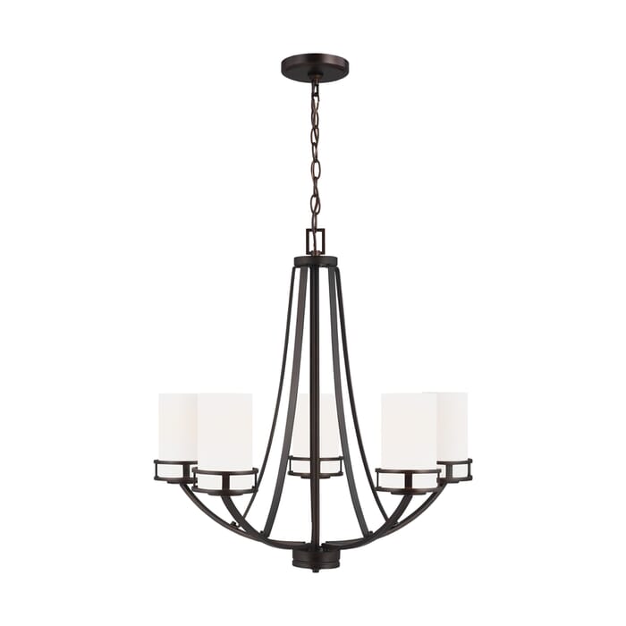 Sea Gull Robie 5-Light Rustic Chandelier in Bronze Sea Gull Robie 5-Light Rustic Chandelier in Bronze