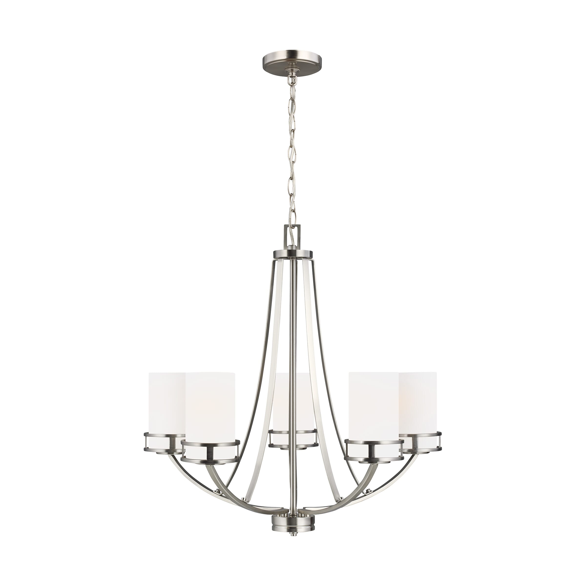 rustic brushed nickel lighting