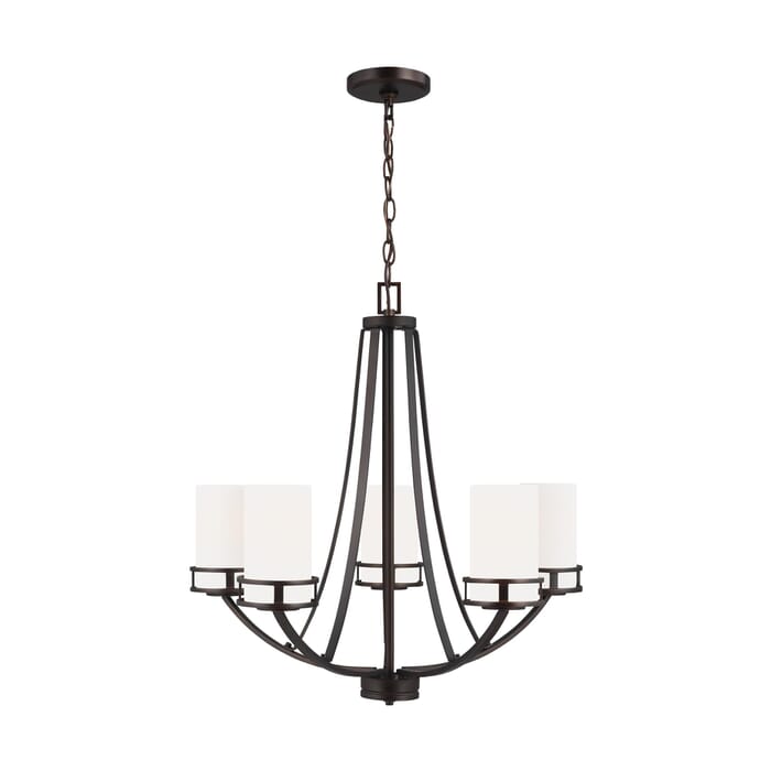 Sea Gull Robie 5-Light Rustic Chandelier in Bronze Sea Gull Robie 5-Light Rustic Chandelier in Bronze