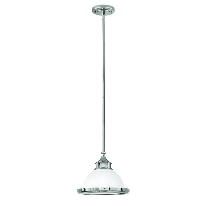 Hinkley Amelia 1-Light Pendant in Polished White Hinkley Amelia 1-Light Pendant in Polished White