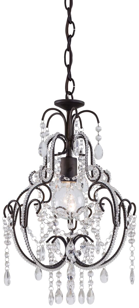 13" Traditional Chandelier in Taylor Bronze