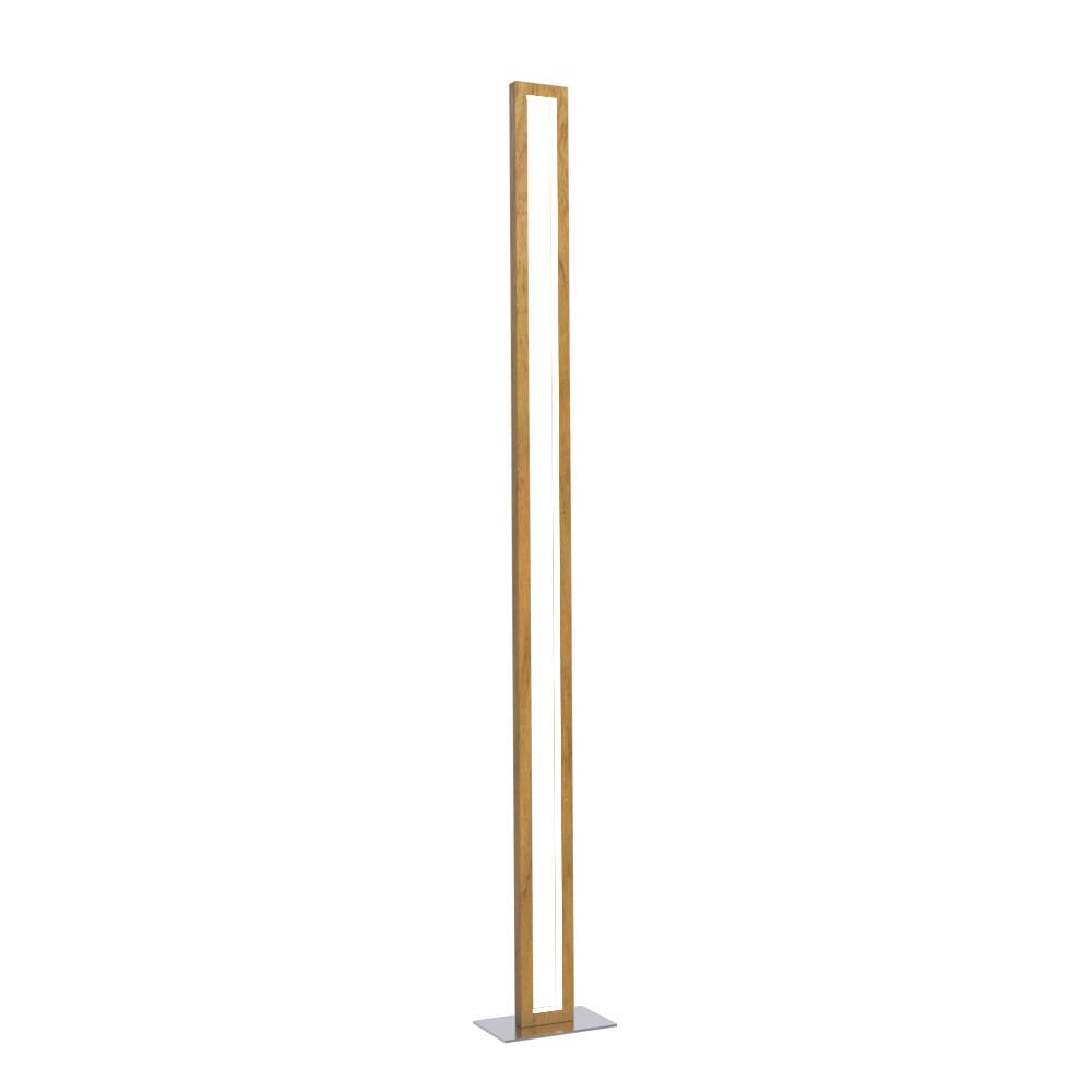 Frame LED Floor Lamp in Louro Freijo