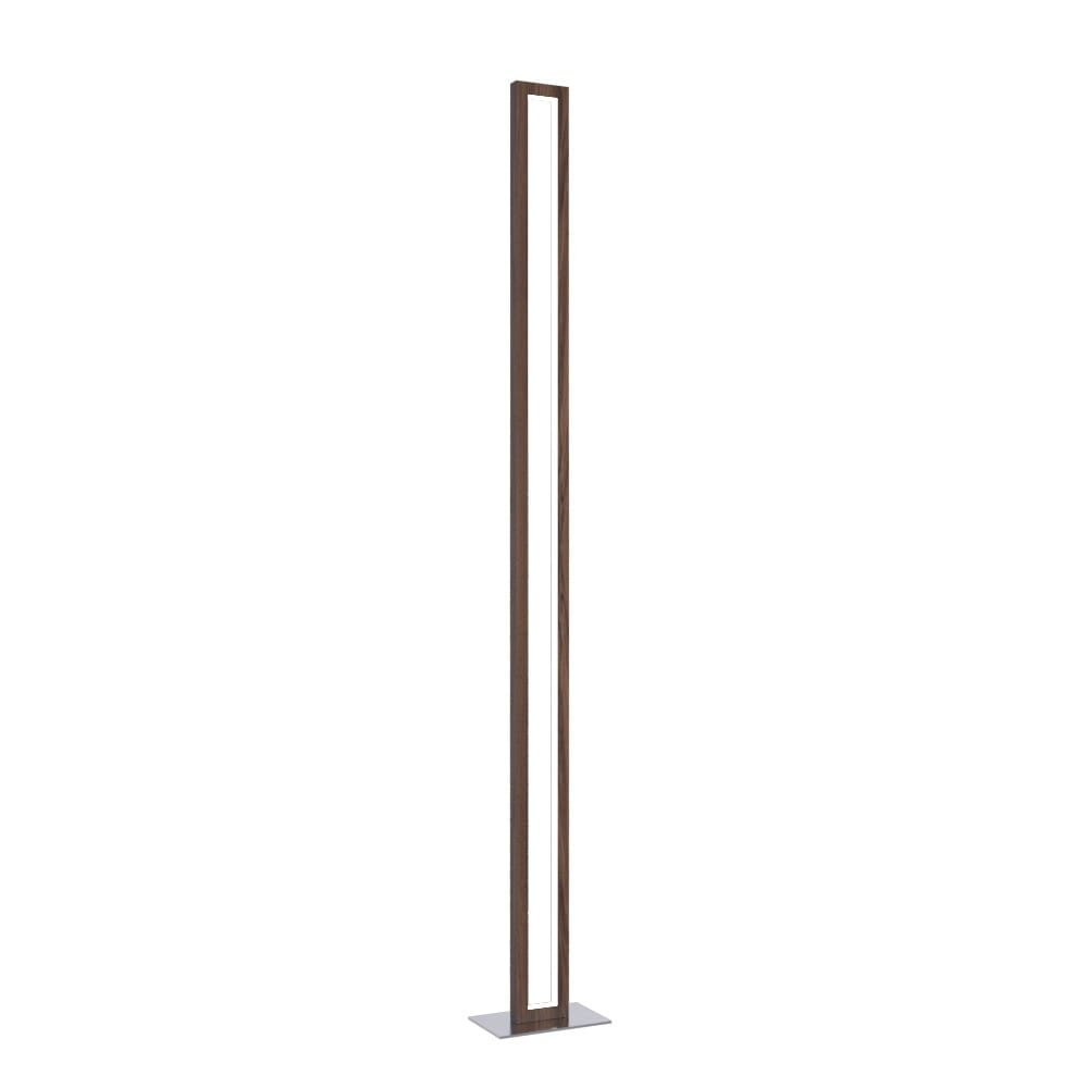 Frame LED Floor Lamp in American Walnut