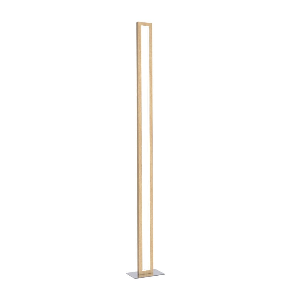 Frame LED Floor Lamp in Maple