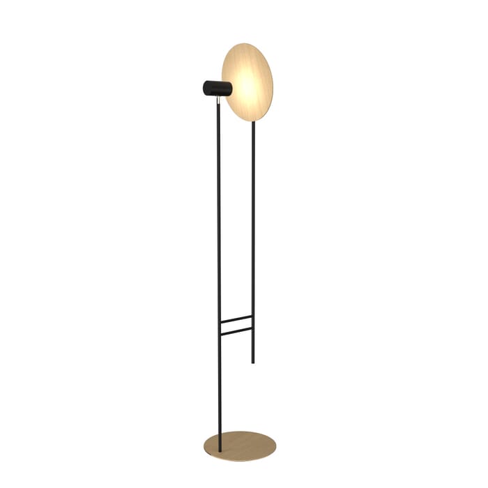 Dot 1-Light Floor Lamp in Maple Dot 1-Light Floor Lamp in Maple