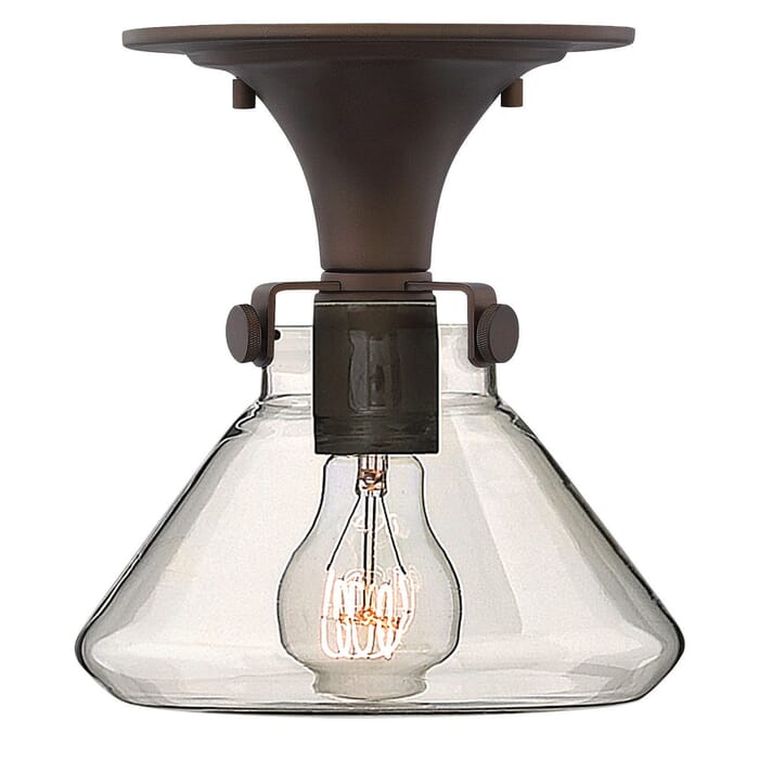 Hinkley Congress 1-Light Ceiling Light in Oil Rubbed Bronze Hinkley Congress 1-Light Ceiling Light in Oil Rubbed Bronze