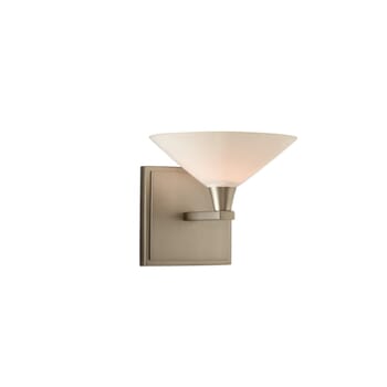 Kalco Galvaston 7" Bathroom Vanity Light in Satin Nickel