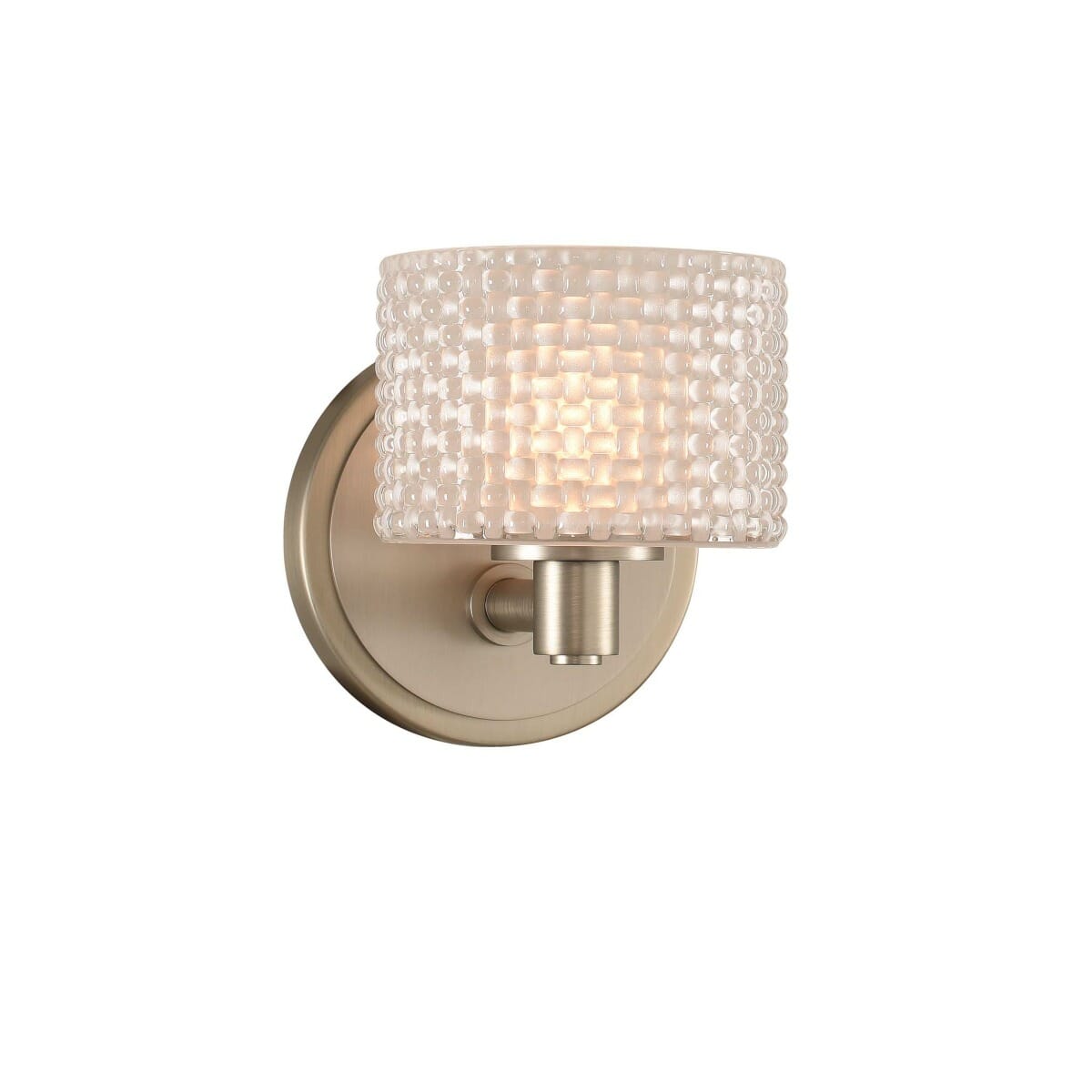 Willow 5" Bathroom Vanity Light in Satin Nickel