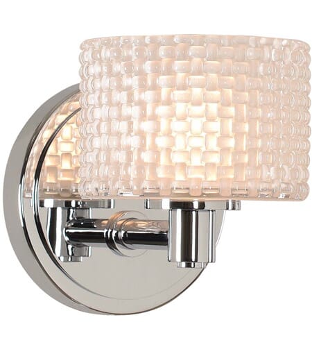 Willow Bathroom Vanity Light in Chrome