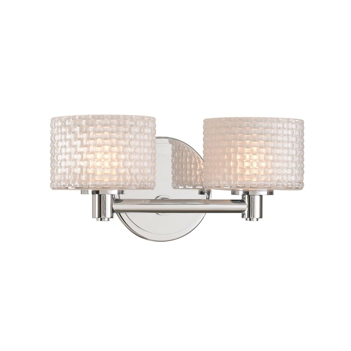 Willow 2-Light 12" Bathroom Vanity Light in Chrome