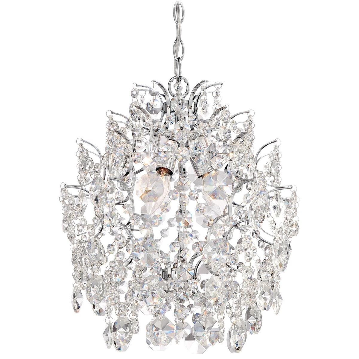 minka crystal chandelier