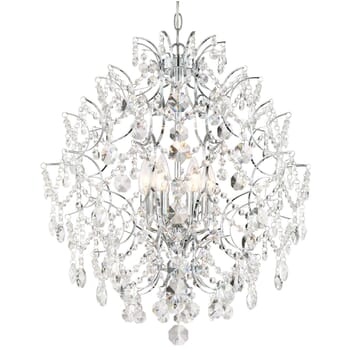 Minka Lavery Isabella's Crown Stylish Crystal Chandelier in Chrome