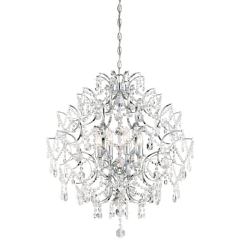 Minka Lavery Isabella'S Crown 8-Light Traditional Chandelier in Chrome
