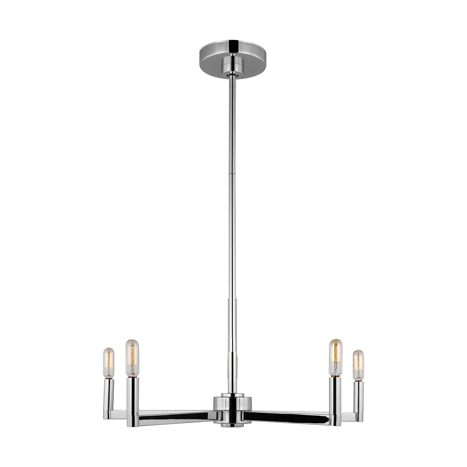 Fullton 5-Light Chandelier in Chrome
