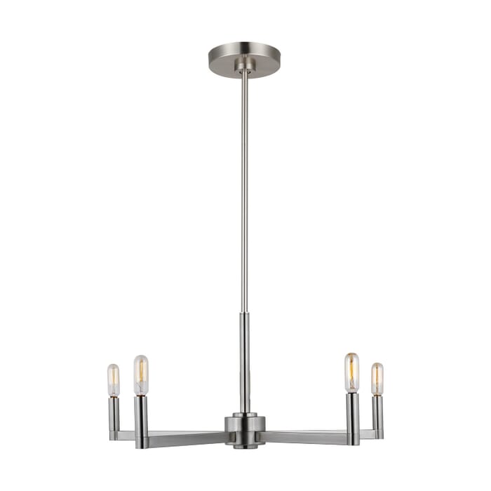 Fullton 5-Light Chandelier in Brushed Nickel Fullton 5-Light Chandelier in Brushed Nickel