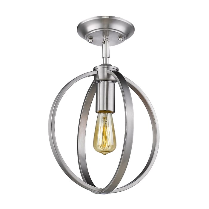 Golden Colson Ceiling Light in Pewter Golden Colson Ceiling Light in Pewter
