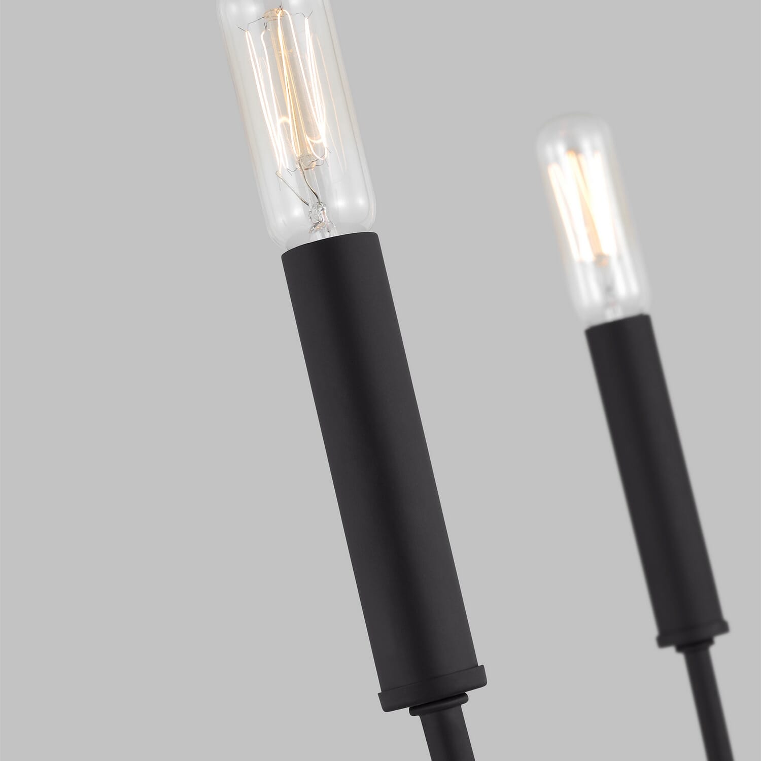 Greenwich 5-Light LED Chandelier in Midnight Black
