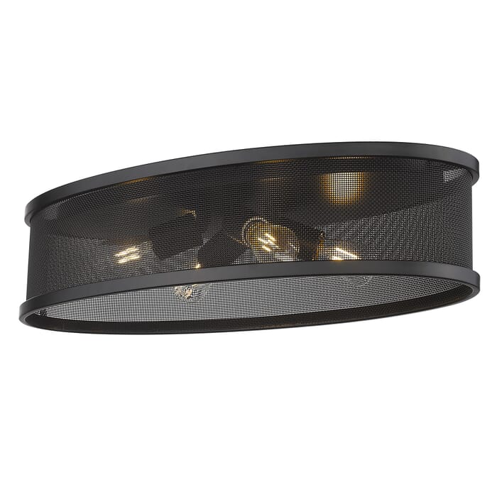 Golden Channing 4-Light Ceiling Light in Matte Black Golden Channing 4-Light Ceiling Light in Matte Black