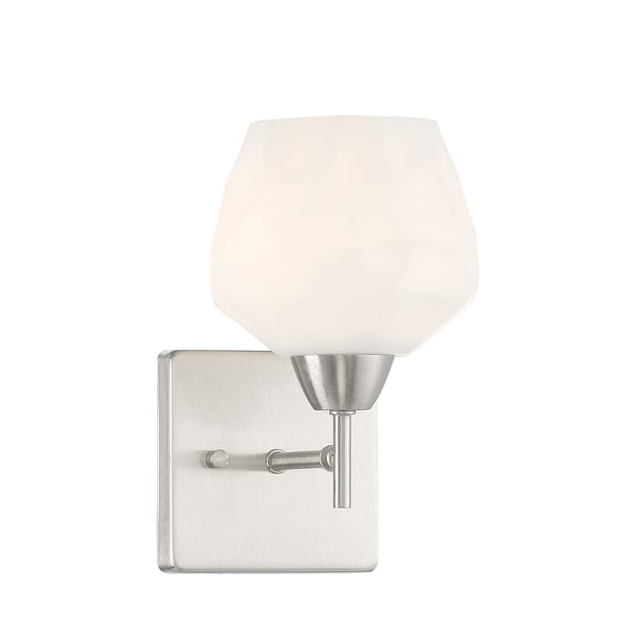 Minka Lavery Camrin Bathroom Vanity Light in Brushed Nickel Minka Lavery Camrin Bathroom Vanity Light in Brushed Nickel