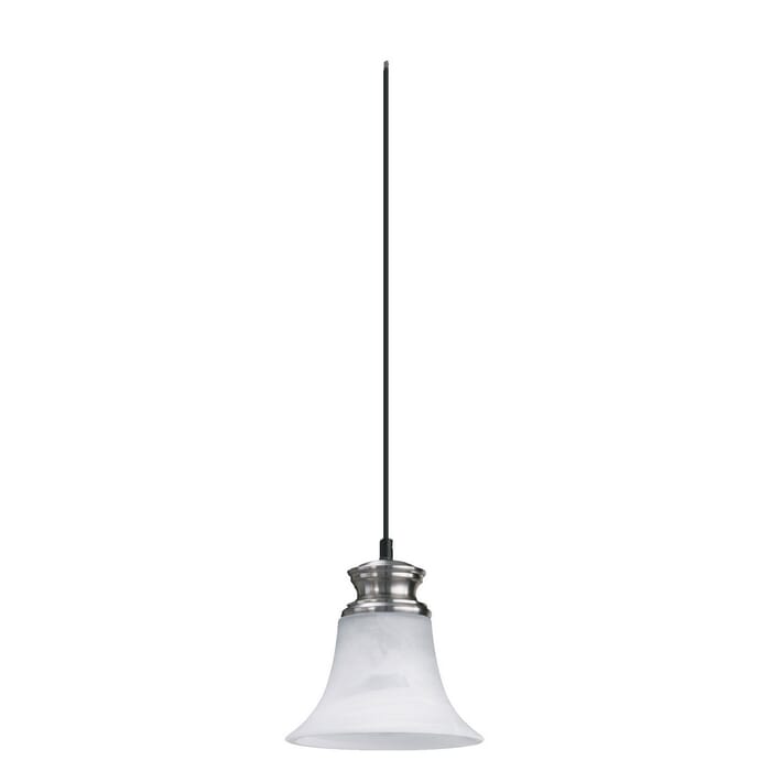 Quorum Quorum Home 7" Pendant Light in Satin Nickel Quorum Quorum Home 7" Pendant Light in Satin Nickel