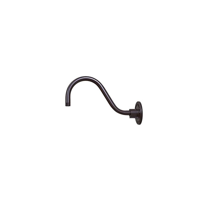 Millennium Lighting R Series 15" Goose Neck in Satin Black Millennium Lighting R Series 15" Goose Neck in Satin Black