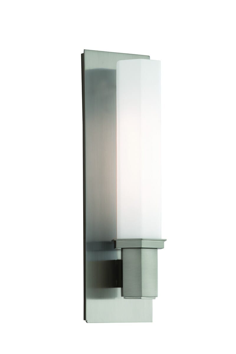 Walton 5" Bathroom Vanity Light in Satin Nickel