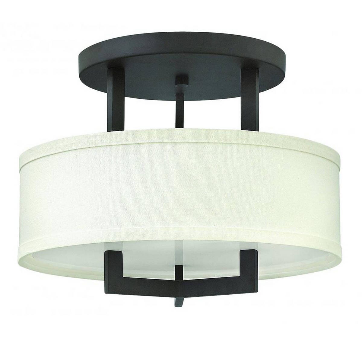 Hampton Semi-Flush Ceiling Light In Buckeye Bronze -  Hinkley, 3200KZ-LED