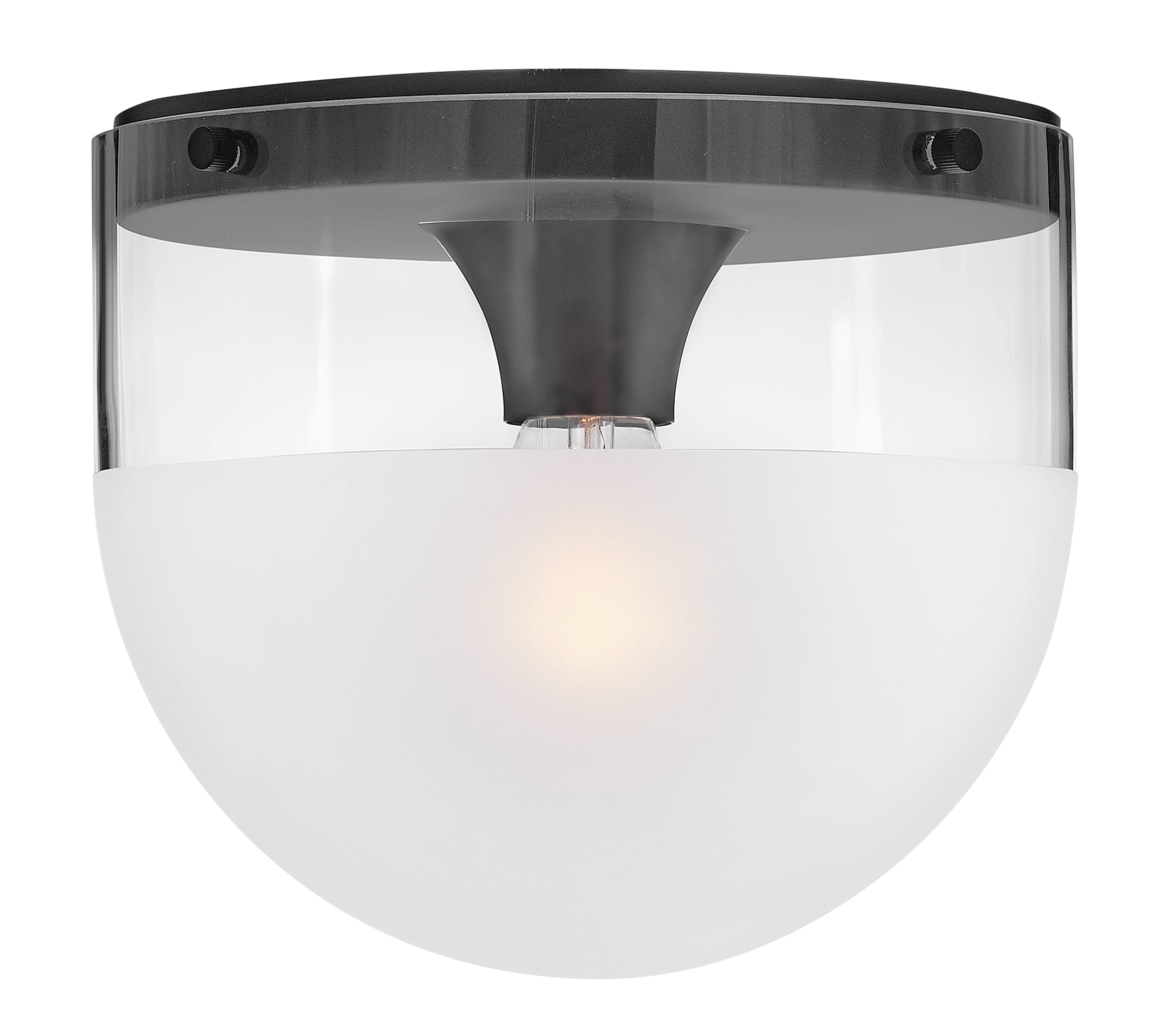 Black LED Flush Mount from the Beck Collection