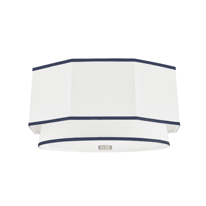 Hudson Valley Riverdale 2-Light Ceiling Light in Aged Brass Hudson Valley Riverdale 2-Light Ceiling Light in Aged Brass