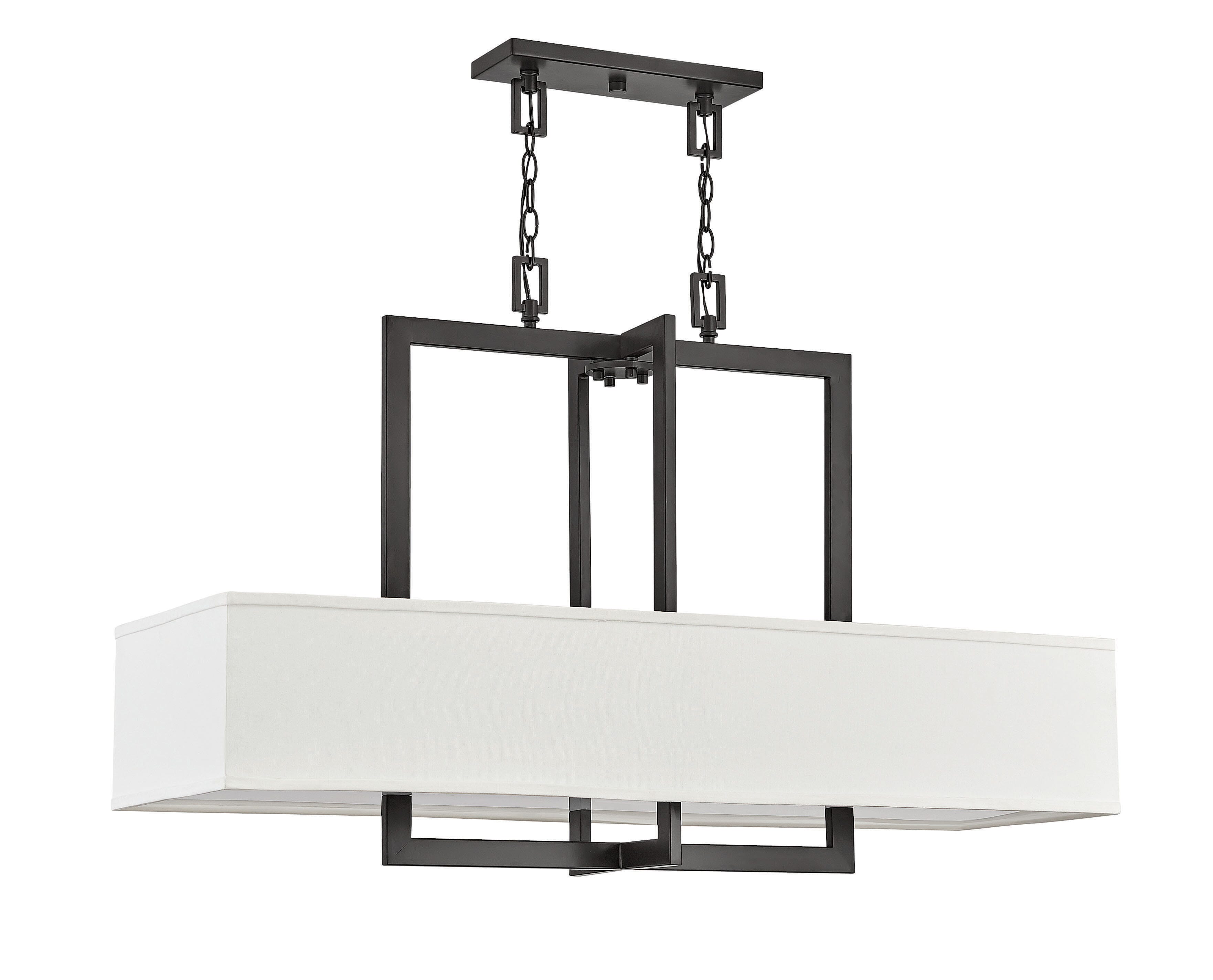 Hampton 4-Light Linear Chandelier In Buckeye Bronze -  Hinkley, 3218KZ