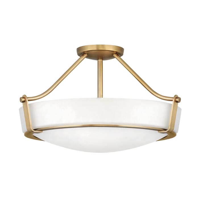 Hinkley Hathaway LED Ceiling Light in Heritage Brass Hinkley Hathaway LED Ceiling Light in Heritage Brass
