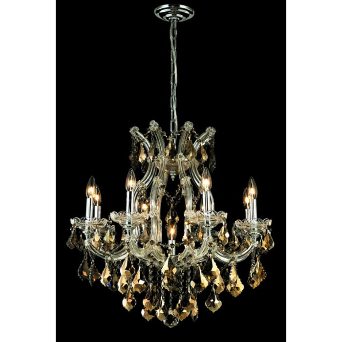 Maria Theresa 9-Light Chandelier in Chrome Maria Theresa 9-Light Chandelier in Chrome